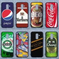 ราคา เคส Samsung A6 plus 2018 J8 2018 ใช้เคสเดียวกัน ลายเครื่องดื่ม ขอบนิ่มหลังแข็ง เคสมือถือ เคสโทรศัพท์ Case (9200301612)