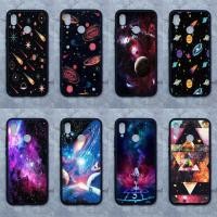 ราคา เคส Huawei P20 lite Nova 3E ใช้เคสเดียวกัน ลายกาแลคซี่ ขอบนิ่มหลังแข็ง เคสมือถือ เคสโทรศัพท์ Case (6666610099)