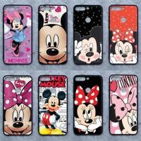 ราคา เคส Huawei Y7 pro 2018 ลายมิกกี้ มินนี่ ขอบนิ่มหลังแข็ง เคสมือถือ เคสโทรศัพท์ Case (5878991867)