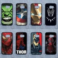 ราคา เคส Samsung S6 edge ลายฮีโร่ ขอบนิ่มหลังแข็ง เคสมือถือ เคสโทรศัพท์ Case (3756236157)