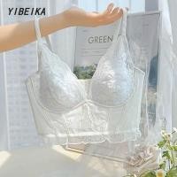 ราคา ชุดชั้นในผ้าลูกไม้สไตล์ฝรั่งเศส ลายลูกไม้ ดานทรง เสื้อ กกน (15487450402)