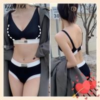 ราคา Sport Bra ชุดชั้นในสปอร์ตบรา แบบนิ่ม ป้องกันกระแทก ไร้รอยต่อ ขนาดเล็ก สําหรับผู้หญิง ชุดชั้นใน กางเกงใน (24400838571)