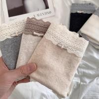 ราคา Pure Desire สไตล์ลูกไม้สุภาพสตรีผ้าฝ้ายแท้กางเกงชั้นในเซ็กซี่ (24539852969)