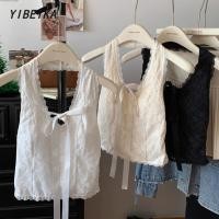 ราคา เสื้อสายเดี่ยวมีฟองน้ำ รัดรูป ดีเทลสายห้อยคอ แต่งลูกไม้ เซ็กซี่เบา งานดีดูแพงมาก (26876407961)