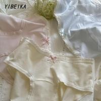 ราคา กางเกงชั้นในสตรีผ้าฝ้ายหวานญี่ปุ่นสไตล์บางฤดูร้อน (27362139365)