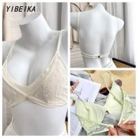 ราคา ฝรั่งเศส เย็บปักถักร้อย ลูกไม้ บิ๊ก U กลับ เซ็กซี่ บราไร้โครง (25046259555)