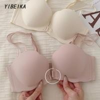 ราคา ผู้หญิง ยกทรงดันทรง ไร้ร่องรอย ตะขอหน้า บรา (25285494240)