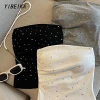 ราคา เสื้อเกาะอกติดเพชร เพชรใหญ่วิบวับ ฟองน้ำในตัว nobra ผ้านิ่มใส่สบาย (42355572701)