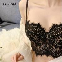 ราคา บราเล็ตบราลูกไม้สายเดี่ยว งานลูกไม้พรีเมี่ยม มีฟองน้ำไม่บาง ชั้นใน สายเดี่ยวลูกไม้ (29161926342)