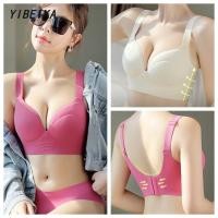 ราคา แฟชั่น เปลือกหอย การพิมพ์ ขนาดพลัส สายคล้องไหล่กว้าง บราไร้โครง (43558554918)