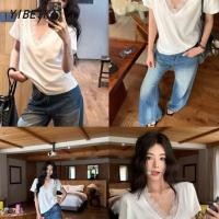 ราคา เสื้อยืด คอกลม แขนสั้น ลายดอก เข้ารูป ผ้านิ่ม เสื้อครอป สไตล์ลำลอง ฤดูร้อน น่ารักๆ (42508806336)