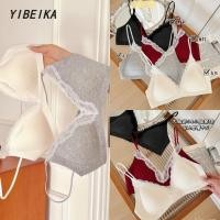 ราคา จัดส่งทันที ฝรั่งเศส หวาน ลูกไม้ ไม่มีโครงเหล็ก ชุดชั้นใน ดันทรง (42073177930)