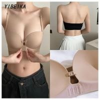 ราคา เซ็กซี่ ปุ่มด้านหน้า ไม่มีโครง แบบหนา ล่องหน ชุดชั้นในไร้สาย (42064949586)