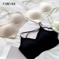 ราคา แฟชั่น ความเรียบง่าย บิ๊ก U กลับ ไร้รอยต่อ สายคล้องไหล่บาง บราไร้โครง (41457519936)