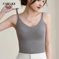 ราคา เสื้อกล้ามสายเดี่ยว เปิดหลัง เซ็กซี่ ไม่ต้องใส่เสื้อใน มีซับในตัว (24629411157)