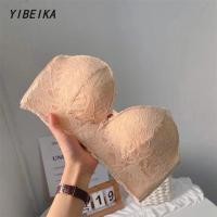 ราคา ชุดชั้นในลูกไม้ บราไร้โครง สวมใส่สบาย สวยงามเซ็กซี่ ลูกไม้นิ่มๆ สายสามารถปรับได้ (11176349605)