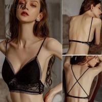 ราคา ใหม่ ขายดี ชุดชั้นใน บราดันทรง เปิดหลัง เซ็กซี่ คัพบาง แหวนเหล็ก สําหรับผู้หญิง (15796841418)