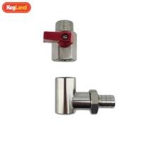 ราคา Kegland Sight Glass ชุดเชื่อมต่อสแตนเลส ชุดสําหรับ BrewZilla PPSU ชุดบอลวาล์ว ข้อศอก (53100919207)