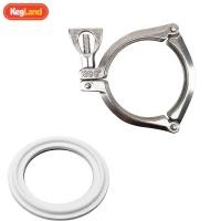 ราคา KegLand 1 5 2 3 นิ้วสแตนเลส Fitting Ferrule 1 ชิ้น Tri Clamp Clamps Clover พร้อมโอริงซีล HomeBrew (42164039178)