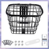 ราคา ตะกร้าเหล็กด้านหน้าแบบลวดสำหรับจักรยาน ออกแบบมาเพื่อเก็บอุปกรณ์และสร้างความสะดวกในการขี่จักรยาน (44475367444)