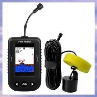 ราคา แบบพกพา Fish Finder น้ําความลึก Sounder อุณหภูมิ Fishfinder พร้อมสาย Sonar Sensor Transducer สําหรับตกปลาสีดํา (43675242442)