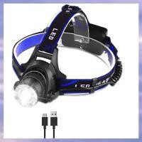 ราคา ไฟหน้าตกปลา นํา แบบชาร์จไฟได้ 3 โหมดแสงกล้องส่องทางไกลซูมไฟฉายตั้งแคมป์ไฟฉายจักรยาน (42925246344)