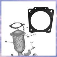 ราคา ปะเก็นท่อไอเสียรถยนต์ซีลยึดท่อไอเสีย 170933 สําหรับ 1007 206 207 307 ค2 ค3 ค4 อุปกรณ์ตกแต่งรถยนต์ (42624652597)