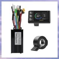 ราคา ชุดควบคุมEbikes สำหรับ 36V 48V พร้อมหน้าจอLCDและคันเร่ง thumb เสริมประสิทธิภาพรถจักรยานไฟฟ้า (41625243305)