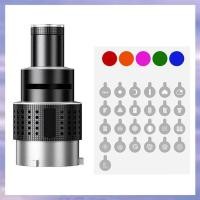 ราคา Photograph Flash Snoot เลนส์ทรงกรวยวิดีโอสตูดิโอชุดไฟพร้อมเลนส์สปอตไลท์แบบออปติคัล 25 Gobos (42625346148)