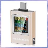 ราคา ATORCH USB C Tester Power Meter Type C Tester Digital Multimeter 4 50V 0 12A Voltage Current Tester เครื่องตรวจจับแรงดันไฟฟ้า (41825364038)