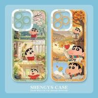 ราคา SAMSUNG น่ารักเครยอนชินจังเคสโทรศัพท์สําหรับSamsung Galaxy A25 A05 A05S A21S A02 A72 A04 A04E A03 Core A10 A31 เคสโทรศัพท์ใสนุ่ม (40873221279)