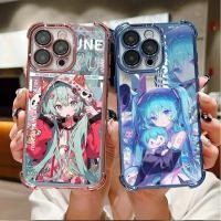 ราคา Hatsune Mikuฝาครอบโทรศัพท์กันกระแทกสําหรับIphone 13 Pro Max 11 12 Pro Max 6 6S 7 8 Plus XR X XS Max 6 7 8 7Plus 8Plus 11Pro 14Plusนุ่มกันกระแทกเคสโทรศัพท์ (52251253470)