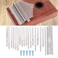ราคา Kalimba ชิ้นส่วนคุณภาพสูงน้ำหนักเบาคีย์เปียโน Thumb สแตนเลสสำหรับนักดนตรี Home (50251038074)