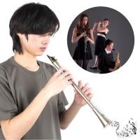 ราคา Compact Sax Clarinet วัสดุ ABS ทนทานพร้อมกระเป๋า Tote Bag ป้องกันฝุ่นง่ายต่อการพกพาและเล่น Mini สำหรับคนรักเครื่องดนตรีเริ่มต้น (44751012388)