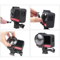 ราคา เลนส์พาโนรามาตัวป้องกันฝาครอบกล้องกันน้ำ 2PCS การส่งผ่านแสงสูงสำหรับ Insta360 ONE R Sports (57950090959)