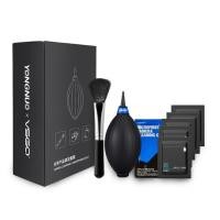 ราคา Cameraworld1 TH YONGNUO YN VS001 กล้อง Len ชุดทำความสะอาดเลนส์เครื่องมือพร้อมแปรง Mini Air Blower ผ้าผ้าเช็ดทำความสะอาดเปียกการบำรุงรักษา (50400168812)