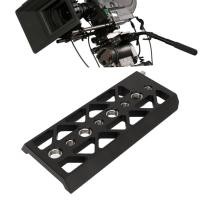 ราคา กระบวนการอโนไดซ์ของกล้อง Dovetail Mount Plate สำหรับติดชุดอุปกรณ์ (46100253964)