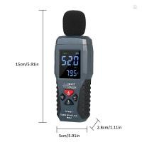ราคา Smart SENSOR Mini Digital Sound Level Meter จอแสดงผล LCD เครื ่ องวัดเสียงรบกวนเครื ่ องมือวัดเสียงรบกวน Decibel Tester 30 130dBA ST9604 (25730431288)