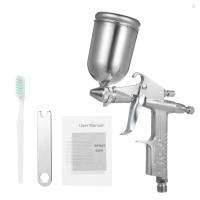 ราคา ปริมาณสูงแรงดันต่ํามินิสเปรย์เครื่องพ่นสีอากาศพร้อมหัวฉีด0 5มม 150ซีซี ความจุถ้วยแรงโน้มถ่วงฟีดสเปรย์สีเครื่องสําหรับบ้านภาพวาดยานยนต์และเฟอร์นิเจอร์ปวด (24980426407)