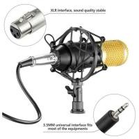 ราคา ขาตั้งไมค์โครโฟน Pro Condenser Microphone Bm800 ไมค์อัดเสียง ไมค์ คอนเดนเซอร์ พร้อม โช้คอัพโลหะ และอุปกรณ์เสริม (28343166039)