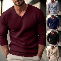 ราคา เสื้อเชิ๊ตแขนยาวสำหรับชาย ทอจากไหมพรม พลีเวอร์ส สไตล์เรียบหรูและสวมใส่ง่าย (24146906704)