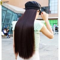 ราคา วิกผมธรรมชาติสีน้ำตาลดำสำหรับสไตล์ผมตรงยาว มาพร้อมหมวกระบายอากาศ (55000945297)