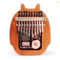 ราคา Kalimba Mini Thumb เปียโน 10 คีย์เครื่องดนตรีแบบพกพาการ์ตูนน่ารัก Kalimba Thumb เปียโนเพลงกล่องของขวัญผู้ใหญ่เริ่มต้นที่น่าสนใจ Party Travel Sapele ไม้ Thumb เปียโนใน (42950787618)