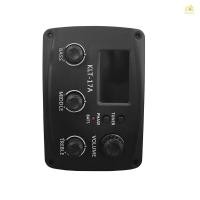 ราคา กีต้าร์โปร่ง Pickup กีตาร์คลาสสิกพื้นบ้าน Pickup จอแสดงผล LCD พร้อม EQ 4 สายสําหรับอุปกรณ์เครื่องมือกีตาร์พื้นบ้าน (42550787767)