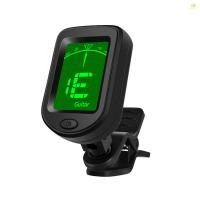 ราคา T 02 กีตาร์จูนเนอร์ Clip on Chromatic Digital Tuner จอแสดงผล LCD Mini ขนาดจูนเนอร์สําหรับกีตาร์โปร่ง Ukulele ไวโอลิน (28971843004)