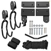 ราคา Kayak Lift แขวนรอกระบบ Kayak เพดาน Rack โรงรถเพดานสําหรับจักรยาน Paddleboard Canoe (26584003707)