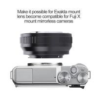 ราคา อะแดปเตอร์เลนส์ EXAKTA FX Perfect Fit Lock Pin คู่มือการใช้งานสำหรับกล้อง Mirrorless Fuji X Mount (45500587035)