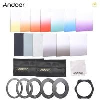 ราคา Andoer 13pcs Square Gradient Full Color Filter Bundle Kit สําหรับ Cokin P Series พร้อมตัวยึดกรอง อะแดปเตอร์แหวน 52 มม 58 มม 62 มม 67 มม 72 มม กระเป๋าเก็บ ผ้าทําความสะอาด (44461911439)