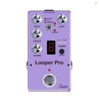 ราคา Rowin RE 05 Loop Guitar Effector Looper Tuner Mini Guitar Looper Effect Pedal Full Metal Shell พร้อม Reverb Chorus Delay Effects (43100698187)