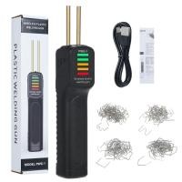 ราคา เครื่องเชื่อมพลาสติกไร้สายรถกันชนซ่อมเครื่องเชื่อม 2600mAh แบตเตอรี่เครื่องเย็บกระดาษร้อน USB ชาร์จเครื่องเชื่อมพลาสติก 200 ชิ้นเชื่อม Pins (43361930404)